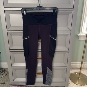 Athleta fleece lined leggings